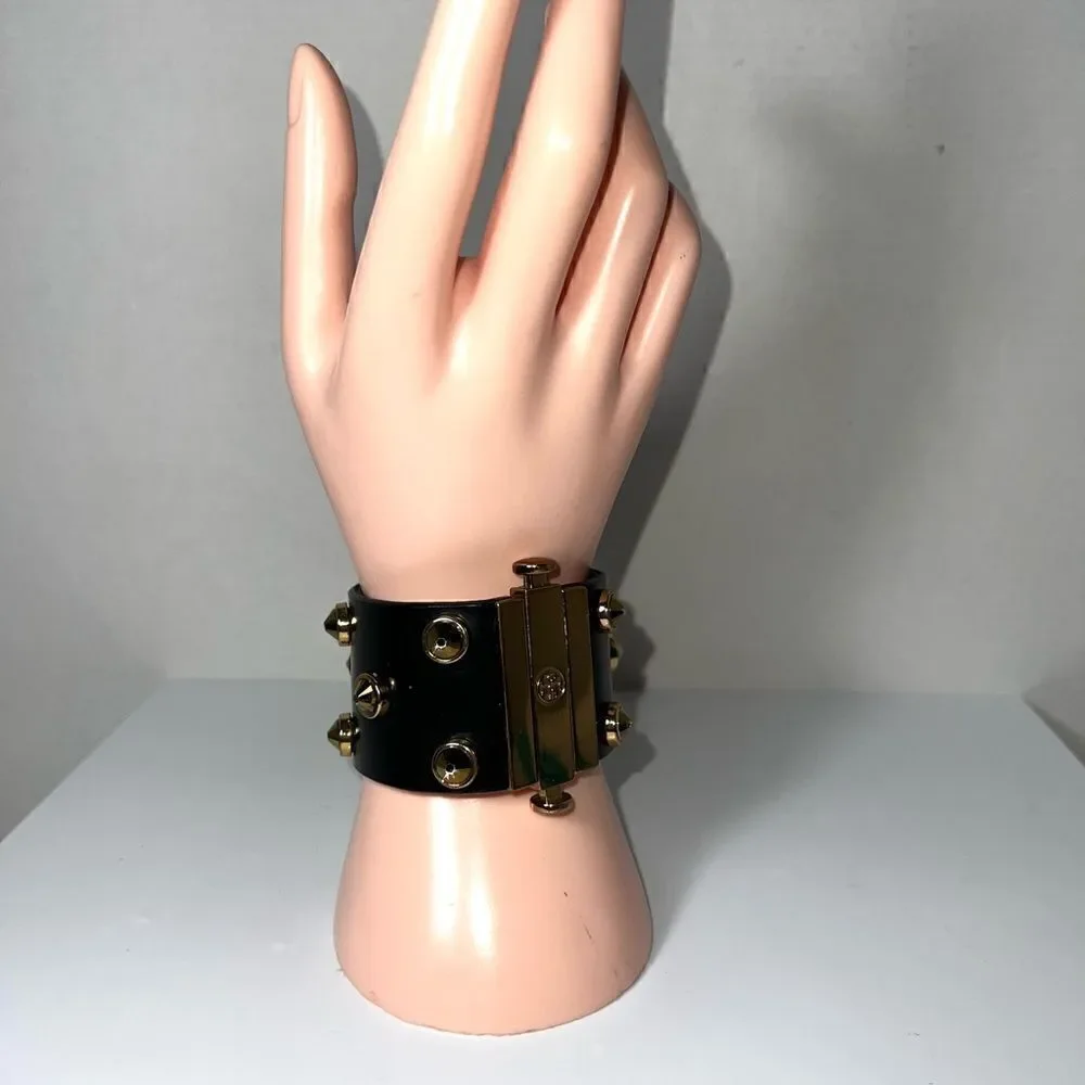 Authentic Tory Burch Leather Cuff Bracelet